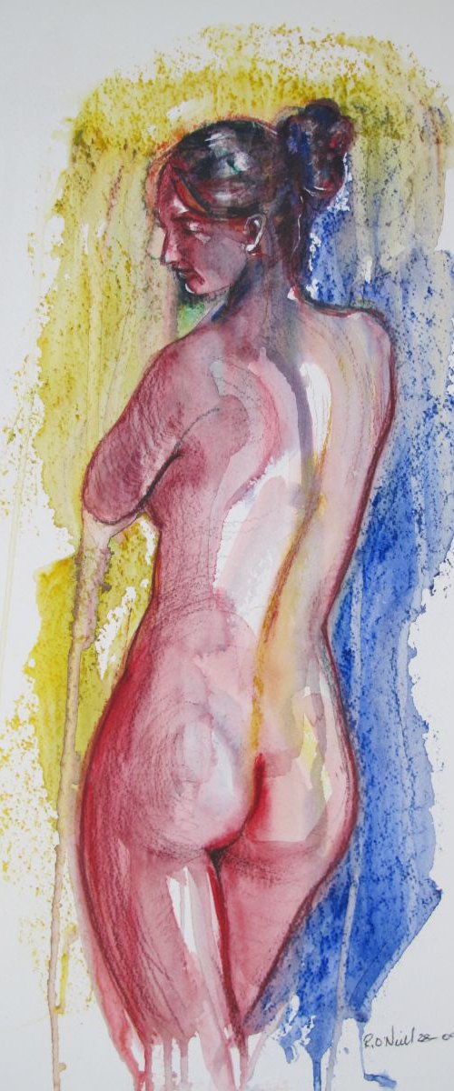 standing female nude by Rory O’Neill