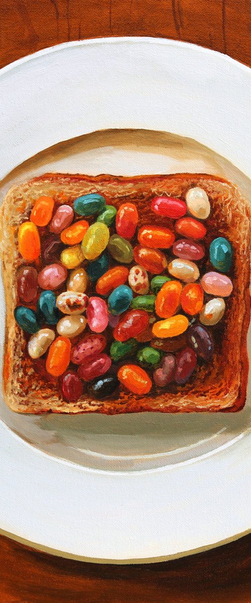 Beans on toast by Tom Clay