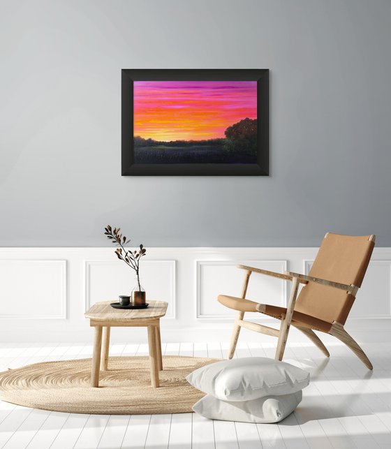 Blazing Sunset