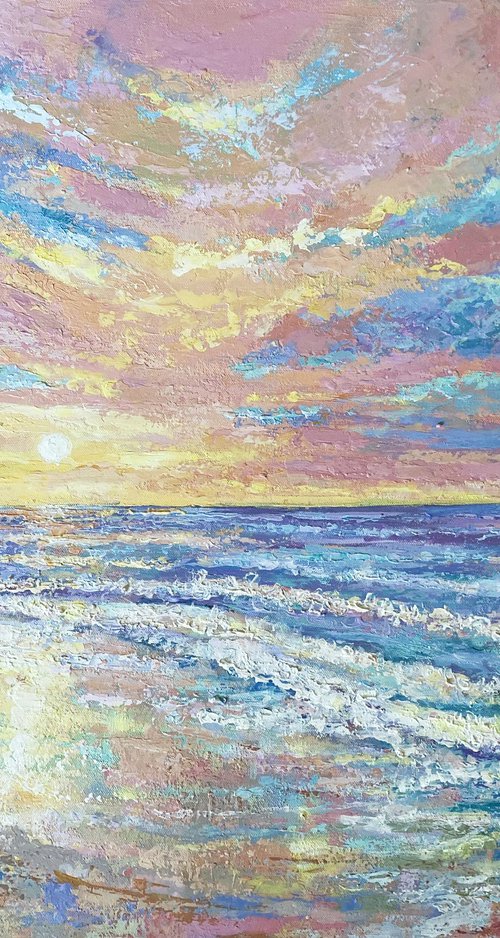 Beach, seascape by Colette Baumback
