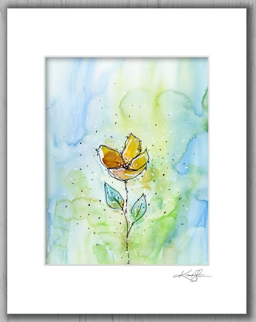 Botanical Music 3 - Floral Abstract Art by Kathy Morton Stanion by Kathy Morton Stanion