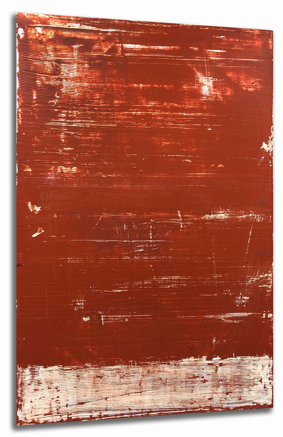 Old, Red, & Once Striped (30x48in)