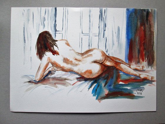 nude reclining