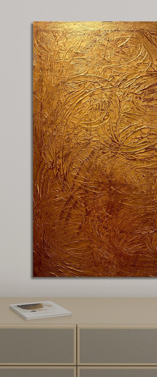 Rotgold 60x90 by Exclusive Arts