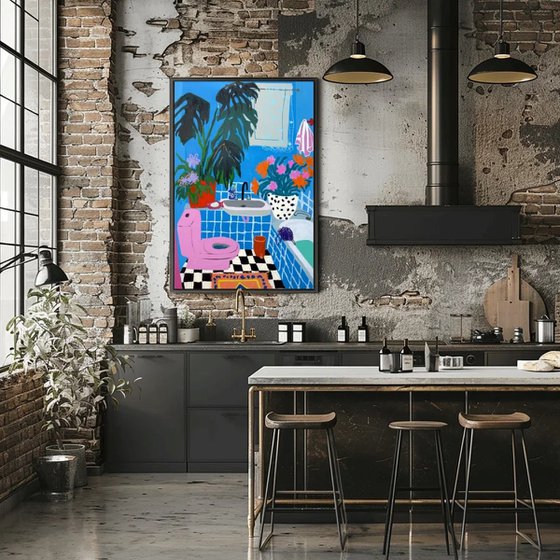 Playful Bathroom