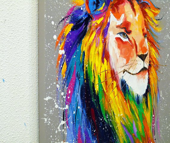 Rainbow Lion