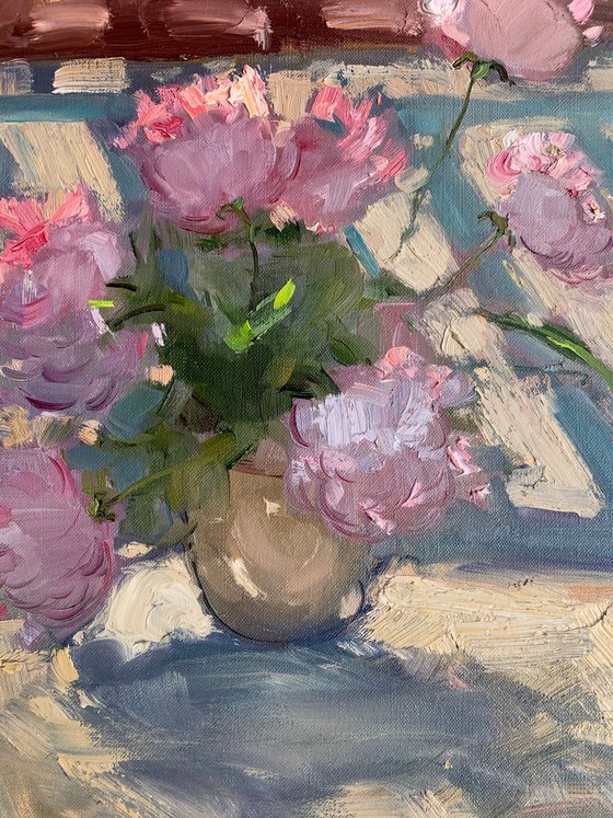 Still life with Peonies