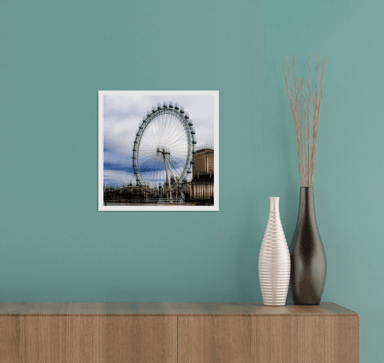 Agitated Views #3: London Eye and County Hall (Limited Edition of 10)