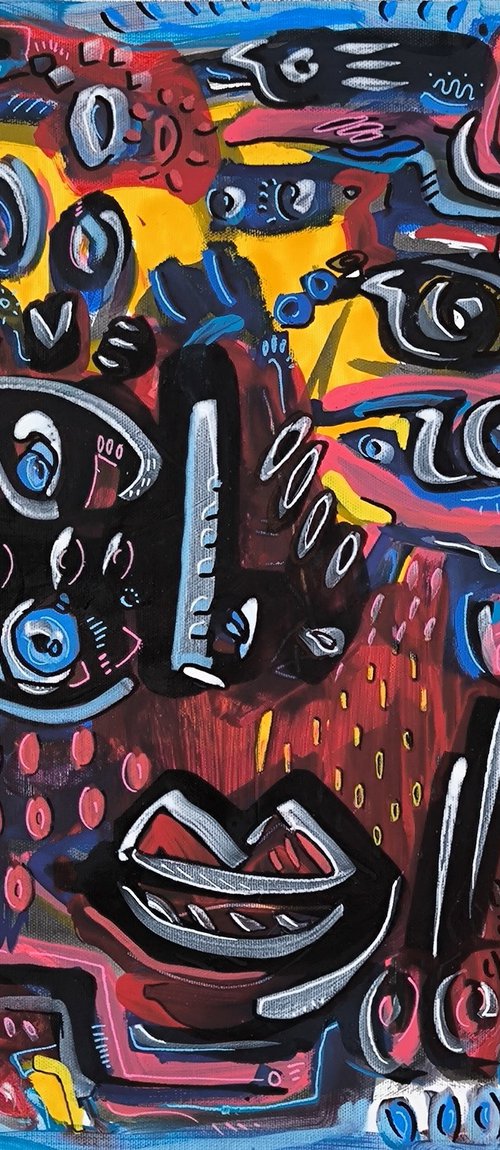 CRAZY FACE by Angel Rivas