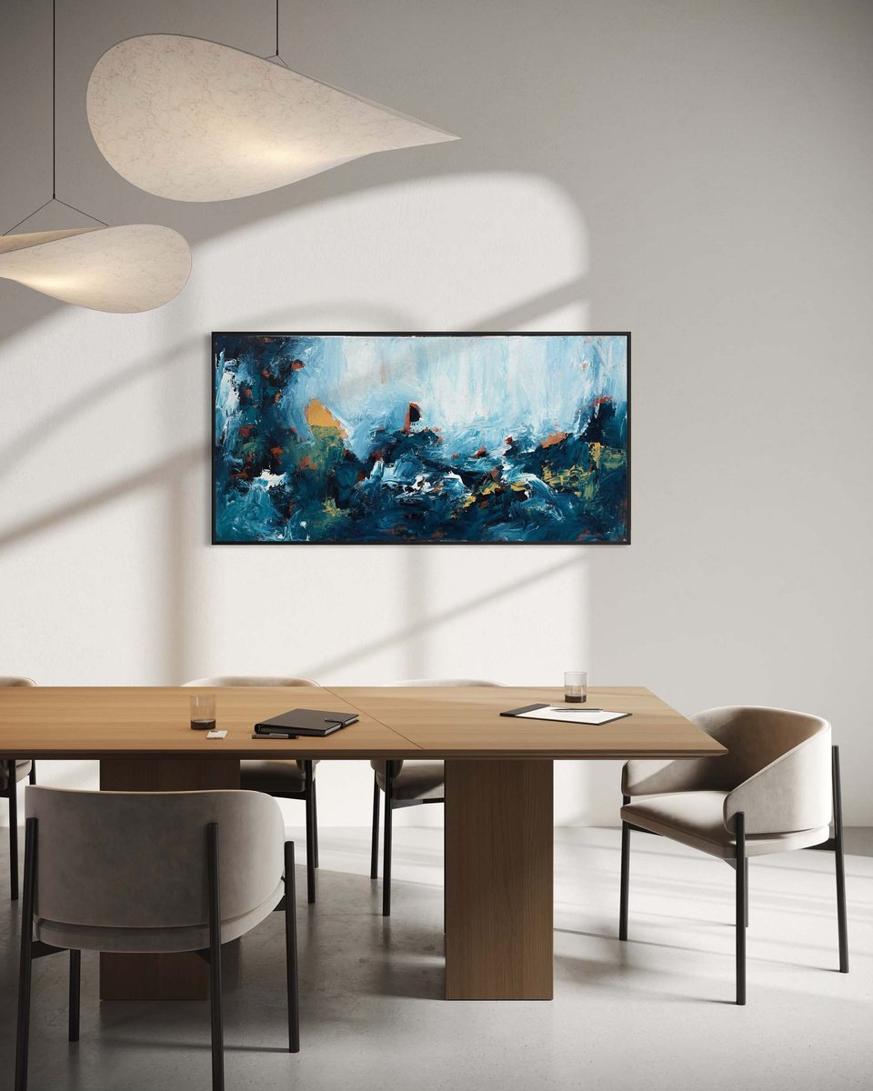  Plain Sailing By Omar Obaid, 59 X 30, Artwork For Sale On Artfinder