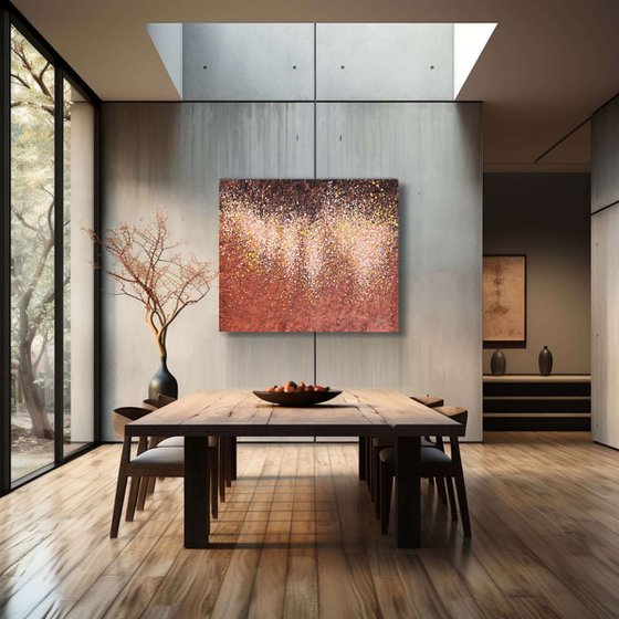 Morning cappuccino with foam