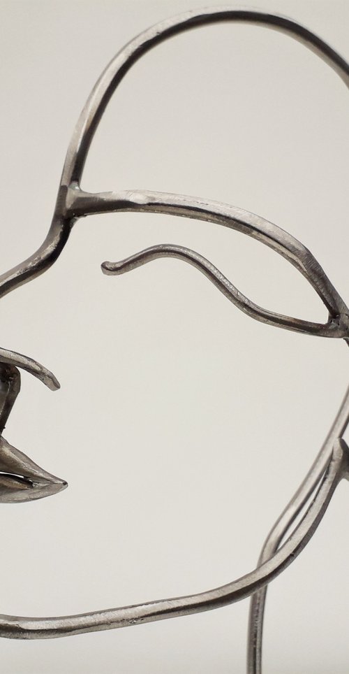 Sketch in Steel, Feminine by Edward Cartwright