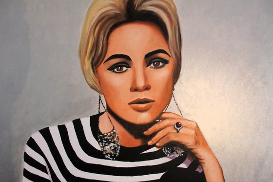 Edie Sedgwick as Andy Warhol