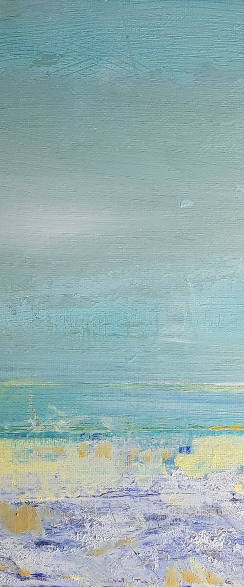 Landscape in Turquoise by Cristian Valentich