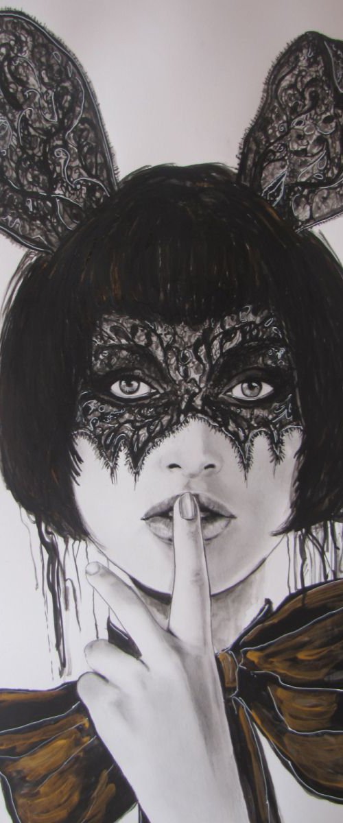 "Doubtful Bunny Girl" by Raffaella Bertolini