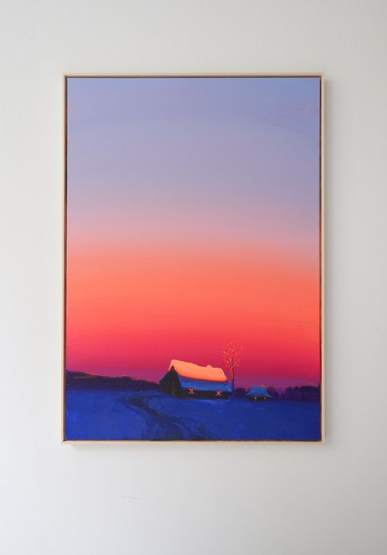 Winter Glow Horizon
