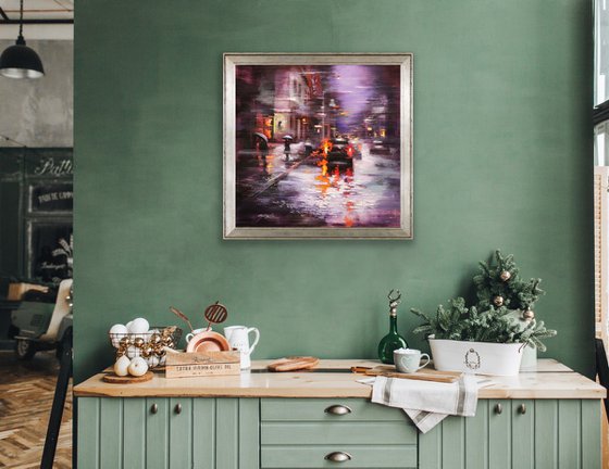 Winter Evening in Soho