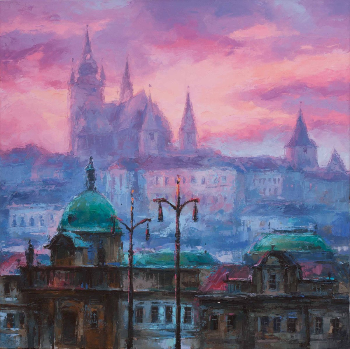 In the morning over the parliament by Alexandr Klemens