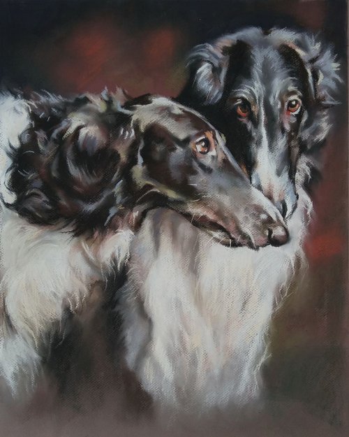 Greyhounds by Magdalena Palega