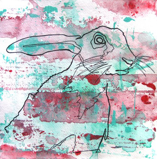 Roger Rabbit's daily visit by siMONA Ledl