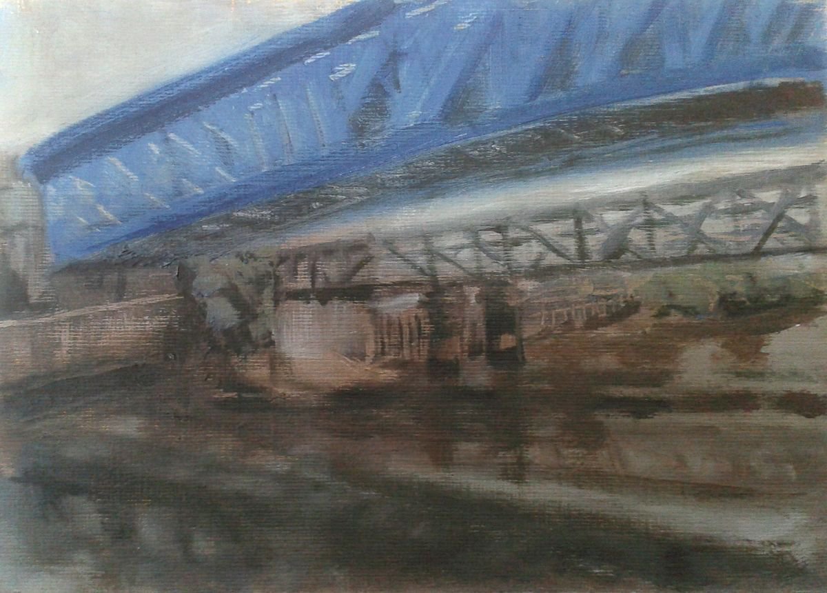 Blue Bridge by Rosey Prince