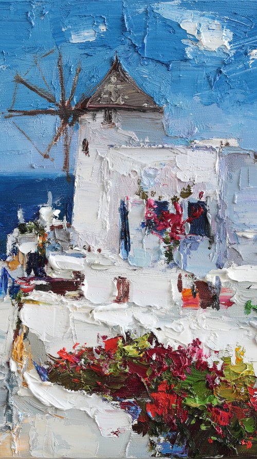Santorini, Greece by Anastasiia Valiulina