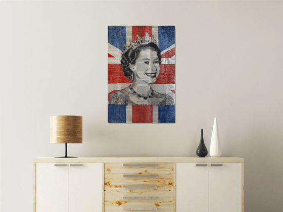Queen Elizabeth II /  ORIGINAL PAINTING