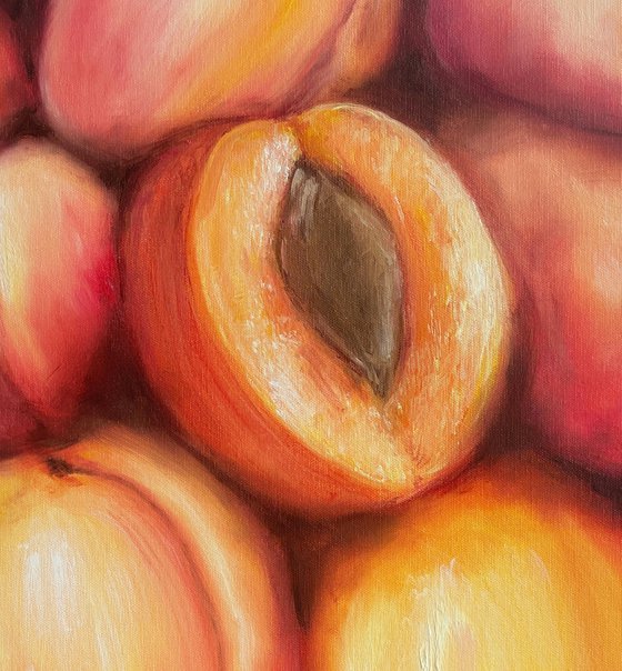 Sweet Peaches, 50 х 60 cm, oil on canvas