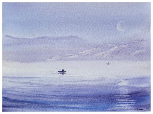 Morning Fishing by Yulia Schuster
