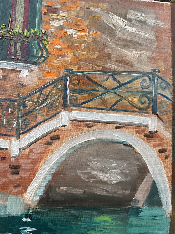 Smal bridge of Venice