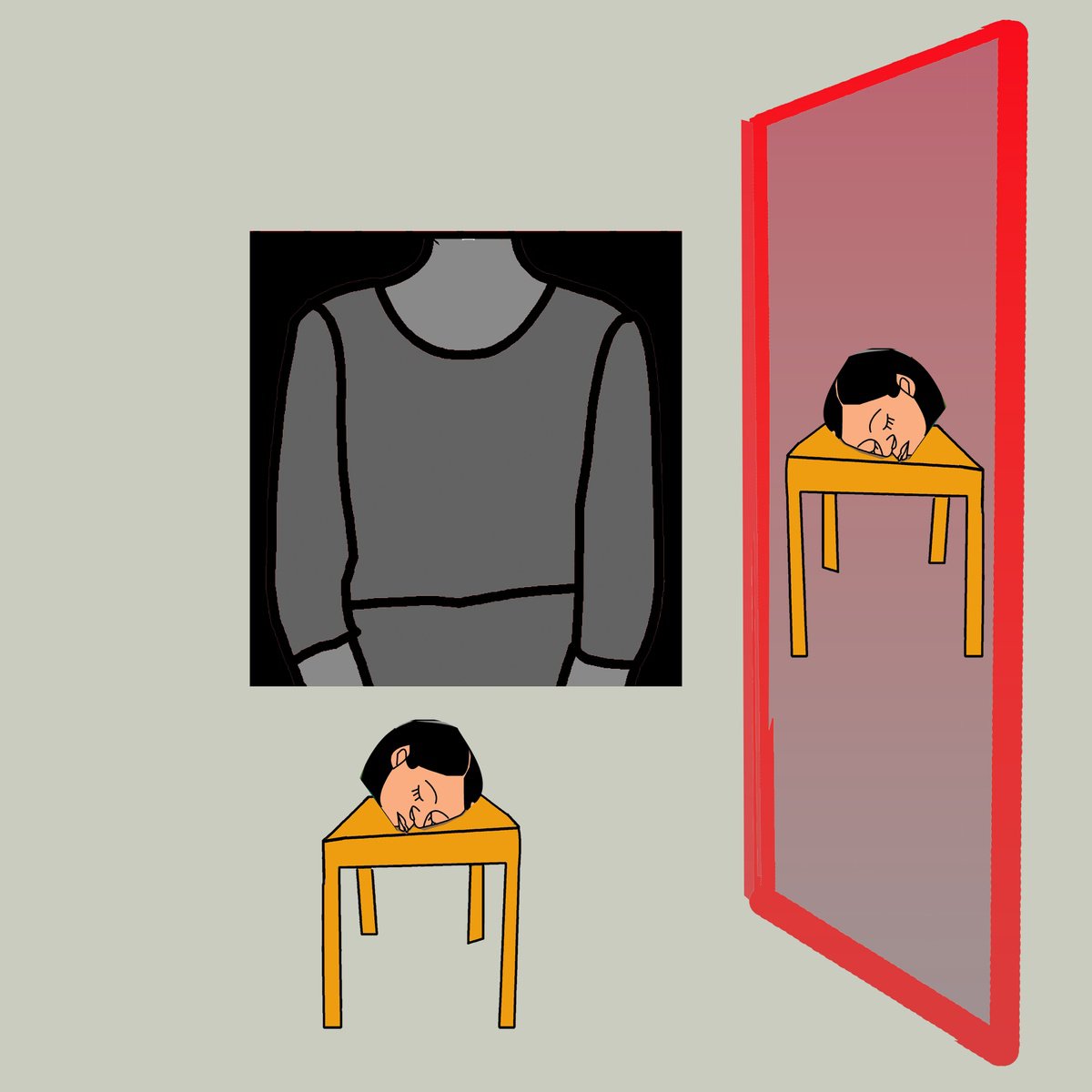 Urban And Pop Portrait Print By Artworks By Rina Mualem, 10 X 10, Fragile, Original Artwork