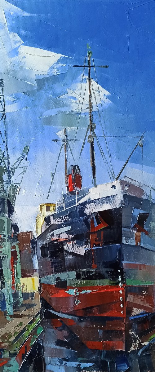 "SS VORWÄRTS (FORWARD)" by Volodymyr Glukhomanyuk