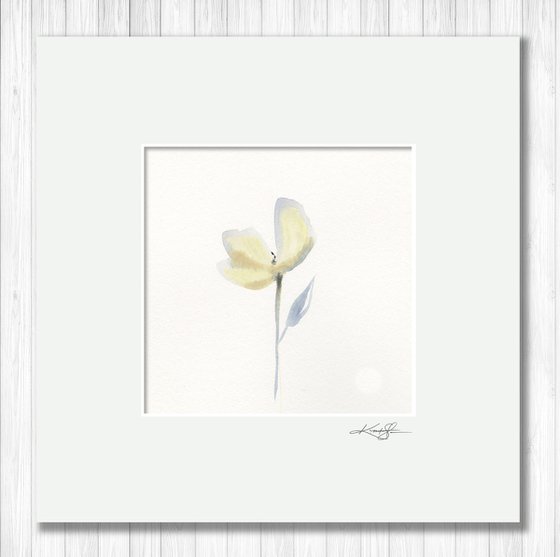Shabby Chic Charm 6 - Floral Painting by Kathy Morton Stanion
