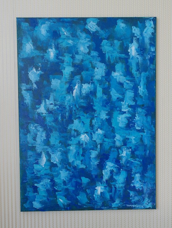 Spring Blue Impression