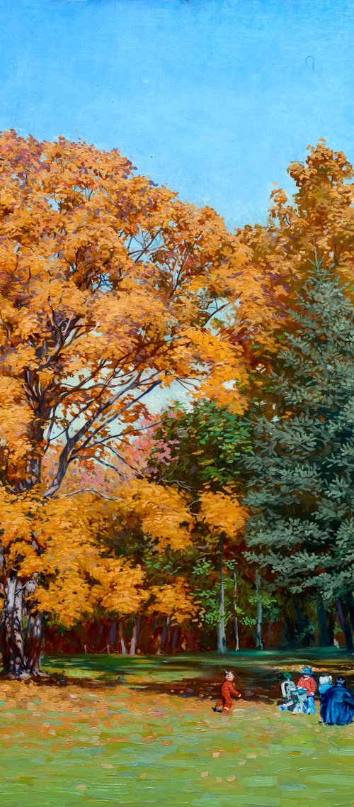 Golden maple by Simon Kozhin