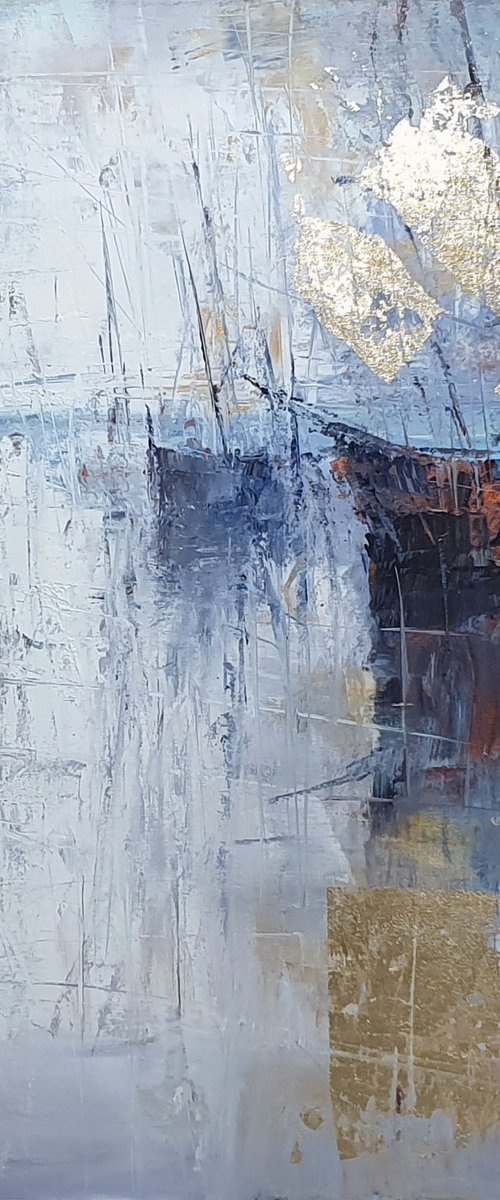 "Harbor of destroyed dreams -  All that glitters is not Gold" SPECIAL PRICE!!! by Ivan  Grozdanovski