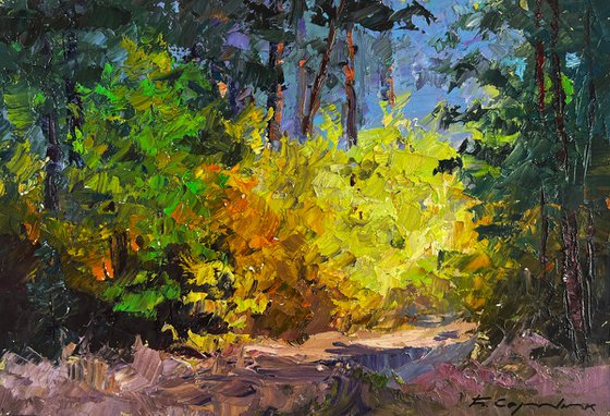 Warm Light Spreading Around