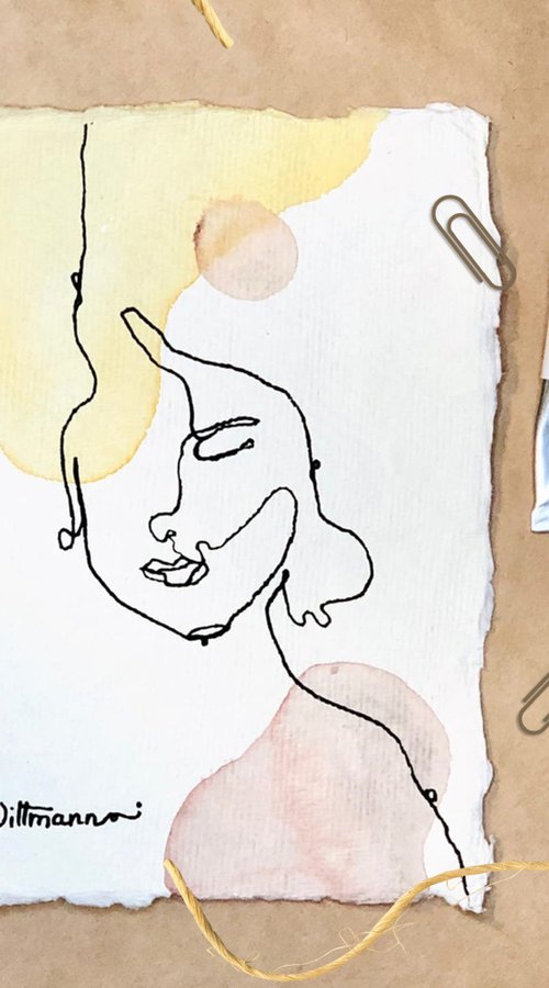 Face #4 by Svetlana Vitman