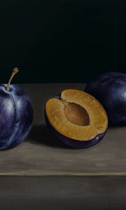 Blue Plums Family by Gevorg Sinanian