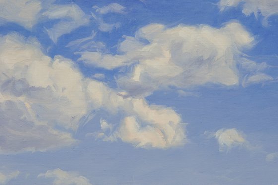 Summer Clouds over the Suc de Montfol