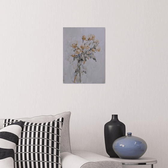 Roses. Original painting.