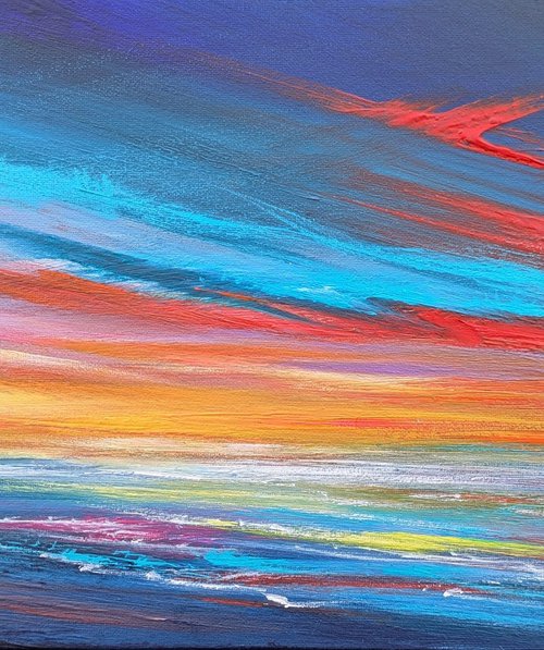 Vibrant Dusk by Mel Graham