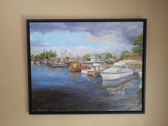Toronto Island boats