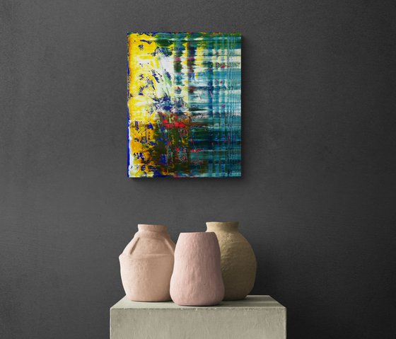 50x40 cm Abstract Painting Original Canvas Art