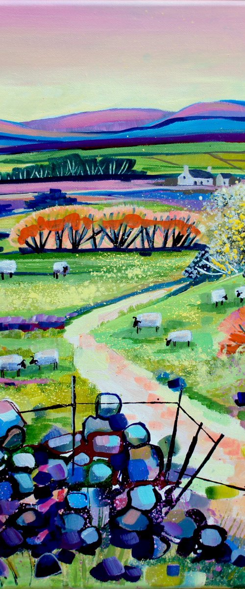 Evening in the Dales by Julia  Rigby