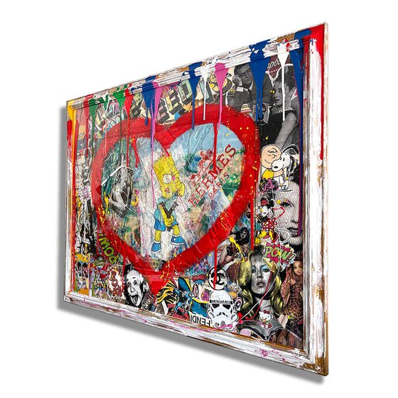 Heal your Broken Heart – on cardboard
