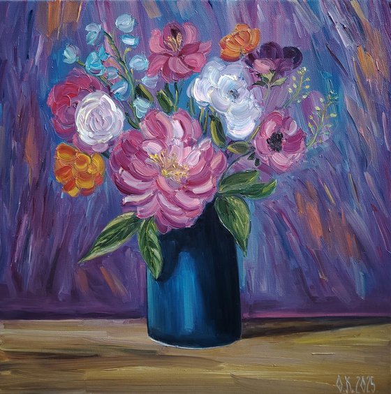 Purple bouquet