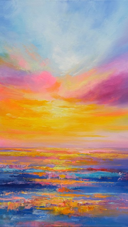 Mediterranean Sunset by Behshad Arjomandi