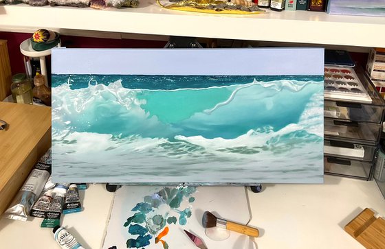 Bliss. Turquoise Wave