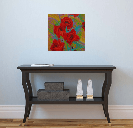 "Still life with a poppies"